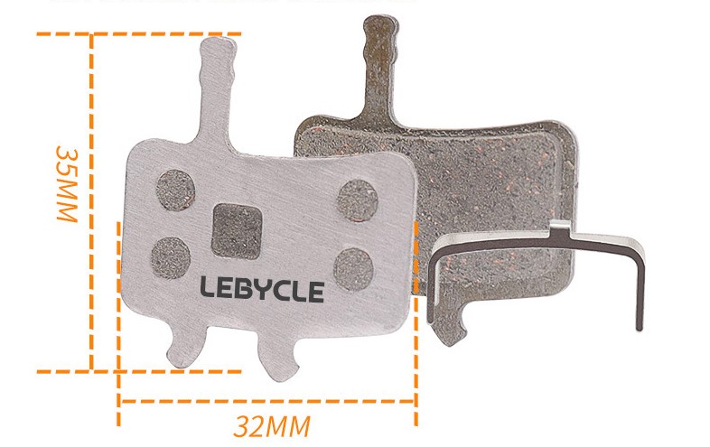 Колодки для дисковых тормозов LEBYCLE LE-12C